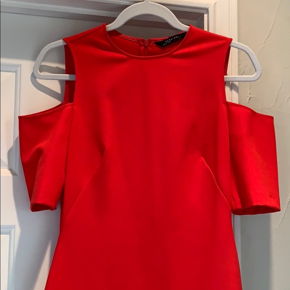 Zara Cold Shoulder Dress - Picture 2 of 2